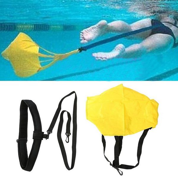 

resistance bands swimming trainer with sump and band parachute traction training set xd88