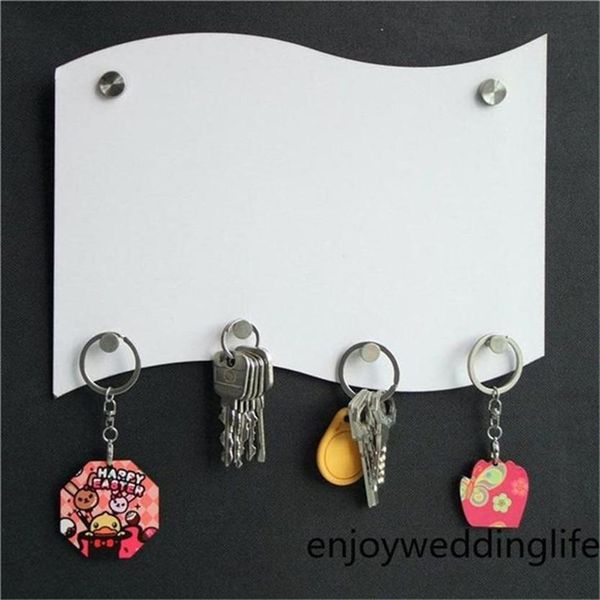 

mdf key holder hanging board sublimation blank hang plates flag shape boards custom diy bathroom kitchen accessories customs 13 4mh b2
