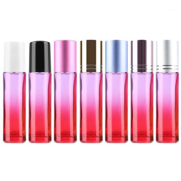 

storage bottles & jars 10ml roll-on bottle glass portable travel waterproof and dustproof empty cosmetic container refillable