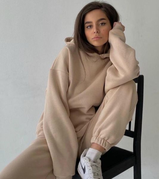 

women's tracksuits,2021.classic designer velvet sweater ,hooded with pants sport slim for lady letters zippers spring autumn terry hoo, Gray