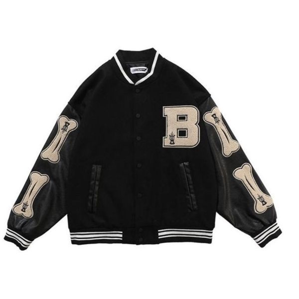 Bomber da donna oversize stampato baseball da corsa hip-hop street style donna autunno ed estate 211109