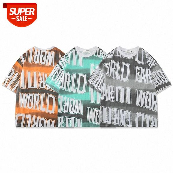 

mansclot letter full printed couple short sleeve t-shirt male half #9b2c, White;black