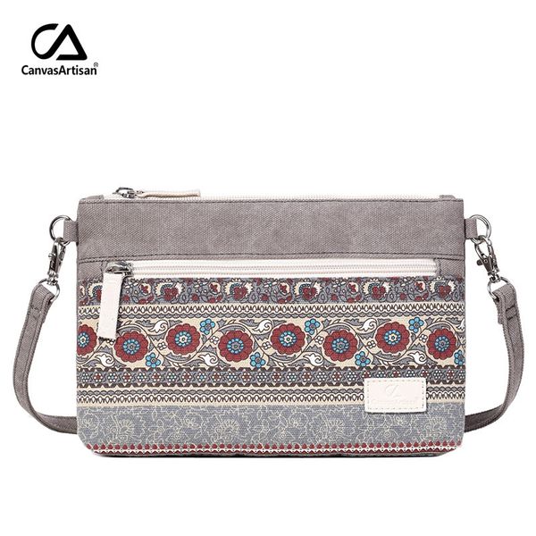 

Ethnic Style Personality Canvas Leisure Messenger Women's Single Shoulder Hand Bag