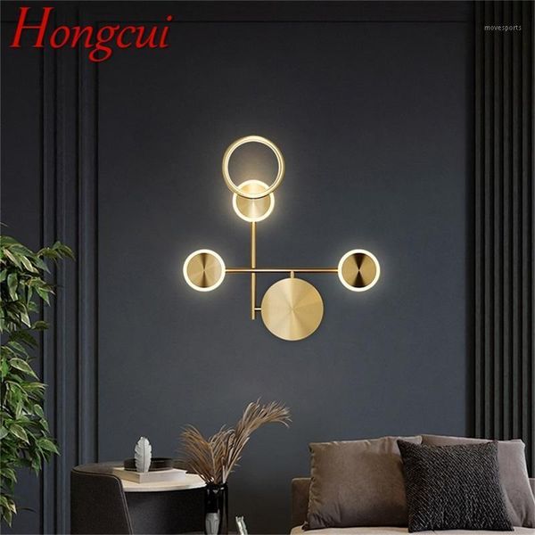 

wall lamp hongcui brassÂ wall nordicÂ modern sconces simple design led lighting indoor for home decoration1