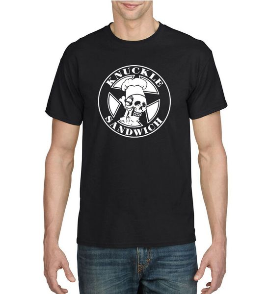 

guy fieri knuckle sandwich t-shirt, White;black
