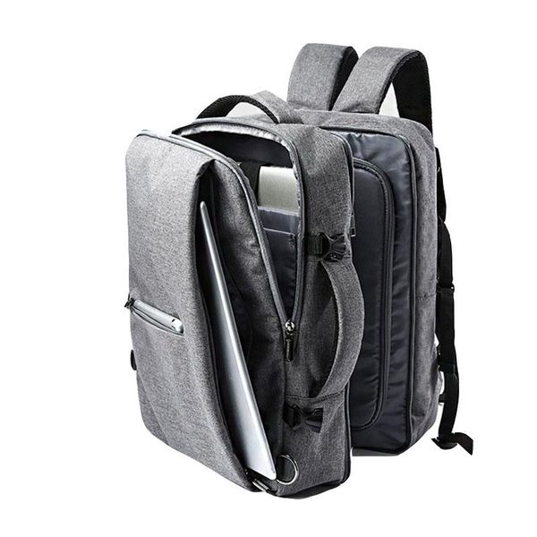 

business travel double compartment backpacks multi-layer with unique digital bag for 15.6 inch lapmens backpack bags