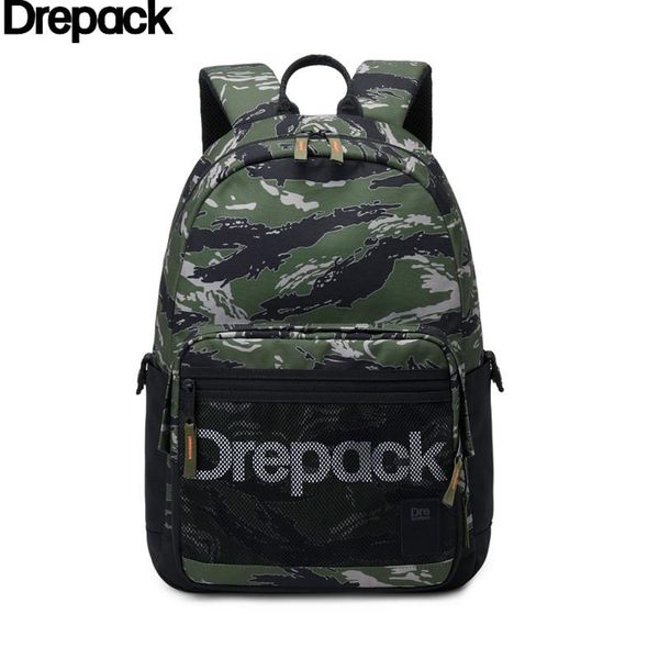 

drepack men&women waterproof 17.1inch large capacity lapbag outdoor trend travel multifunctional backpack