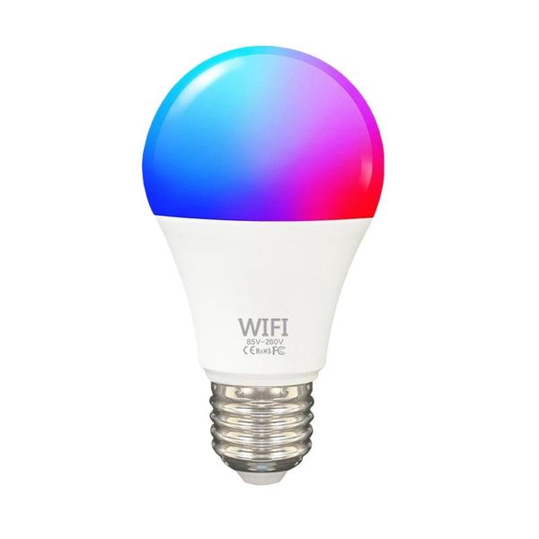 

bulbs smart led light bulb rgb e27 wifi color changing mable app bluetooth control