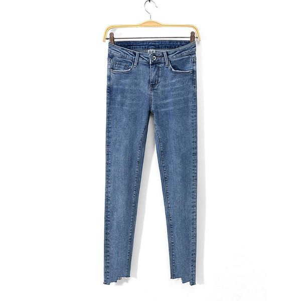 

jeans for women high waist ins super- irregular pants pencil women's, Blue