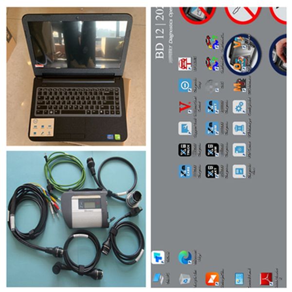

mb star c4 with software 2021-12v ssd lap3421 for dell support xentry hdtt win10 work for 12v and 24v