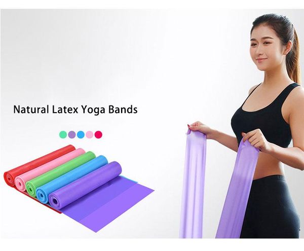 

latex yoga strength training strong elasticity gymnastic equipment sports belt resistance bands