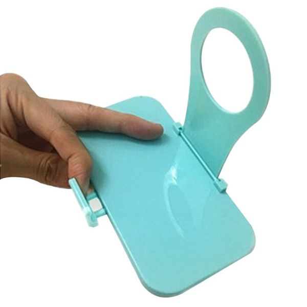 

travel folding mobile phone support home space saving rack wall hanging handscharging holder bracket stand lightweight cell mounts & ho