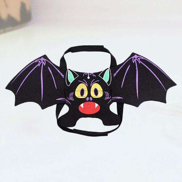 

dog apparel 1pc halloween bat wings decor funny spoof wing props for golden retriever small large dogs wearing (size