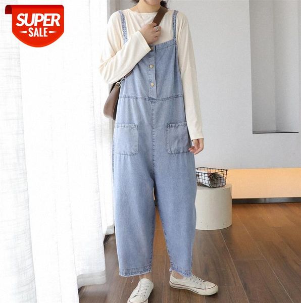 

li zhiqi age-reducing and slimming denim overalls women's casual wide-leg long pants tide 010834 #cx6b, Black;gray