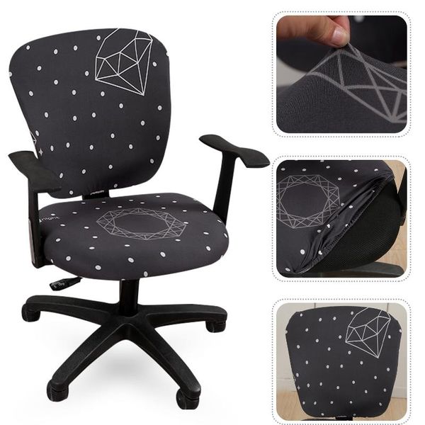

chair covers elastic stretch office cover computer protect slipcover