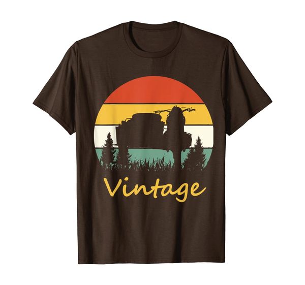 

retro motorcycle t-shirt - vintage sidecar motorbike, White;black