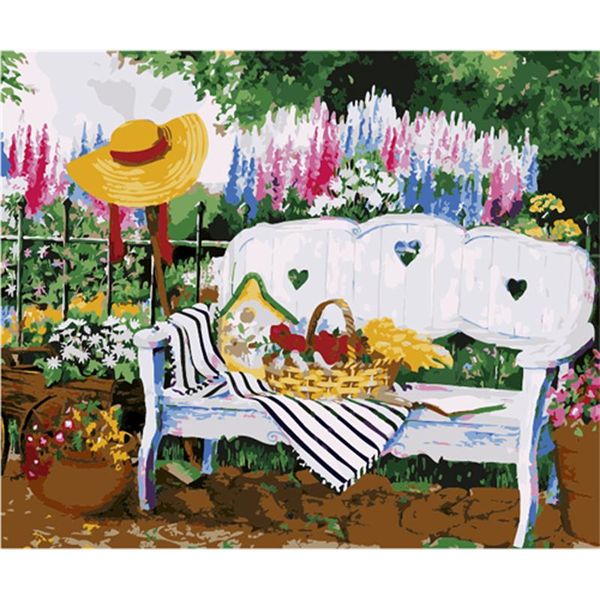 

paintings yikee decorative canvas oil painting by numbers,by numbers garden