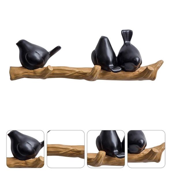

fishing hooks resin bird wall hook coat and hat decorative hanger home ornament