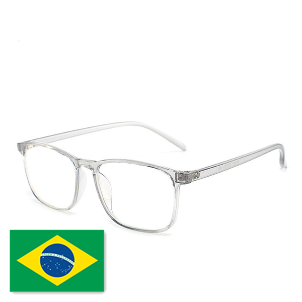 

sunglasses classic style glasses, rectangular plastic advanced anti-blue glasses frame 1c102, White;black