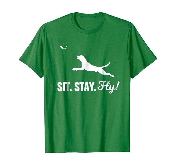 

Dock Diving Dog Shirt Gift | Dog Sit Stay Fly Tshirt For Lab, Mainly pictures