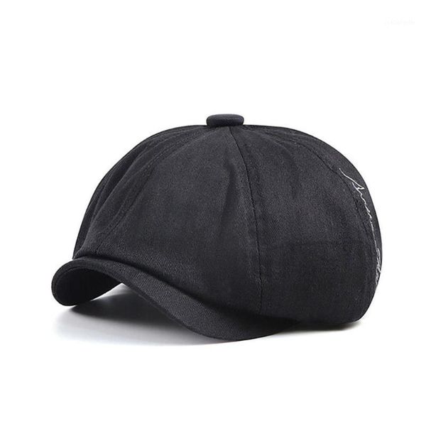 

men's casual hat berets sboy caps for spring summer autumn outdoor, Blue;gray