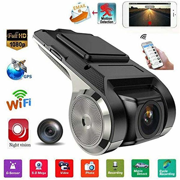 

2 in 1 full hd car dvr 2mp camera car video surveillance adas dashcam android dvr car recorder night version auto recorder