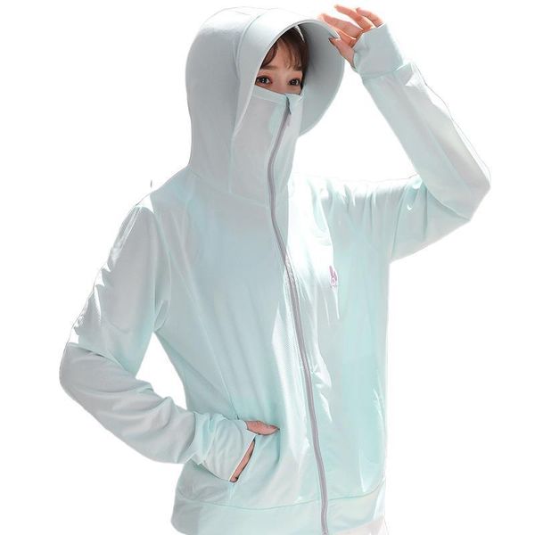 

women's jackets sunscreen jacket women solid zipper long sleeve hooded sun protection clothes uv-resistant loose soft thin coat female, Black;brown