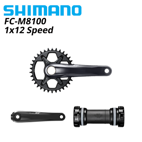 

bike heels & chainwheels deore xt m8100 crankset 12s mtb chainwheel 170mm 34t mt8100 bottom bracket fc-m8100-1 172mm