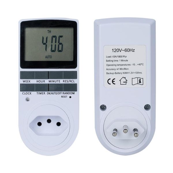 

timers br plug-in programmable timer switch socket 230v 110v 130v 50hz with summer time random function for kitchen