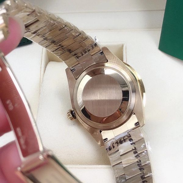 

moissaniteluxury designer classic fashion automatic watch inlaid with colored diamond size 36mm sapphire glass a ladies' favorite chris, Slivery;golden