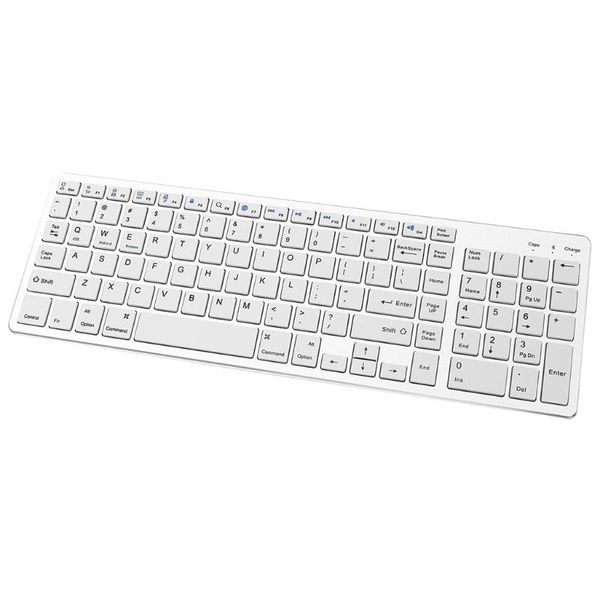 

keyboards bluetooth keyboard rechargeable portable bt wireless with number pad for lappc tablet windows android simly