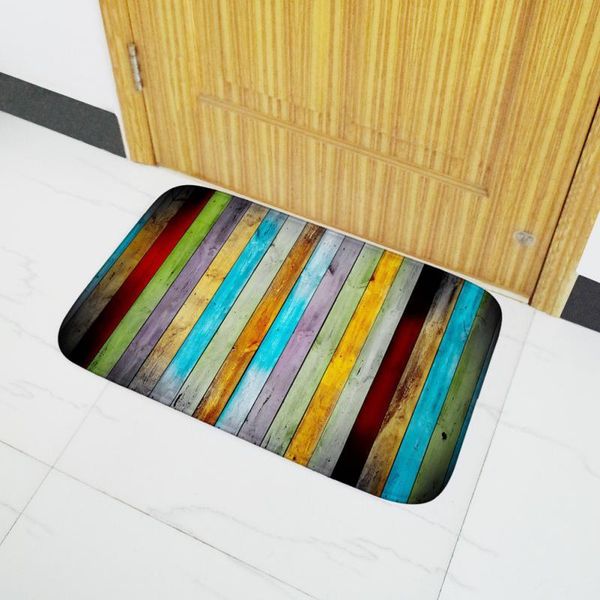 

carpets home decor rugs color vertical grain wood flannel bay window for living room rug kitchen bathroom absorbent non-slip mat