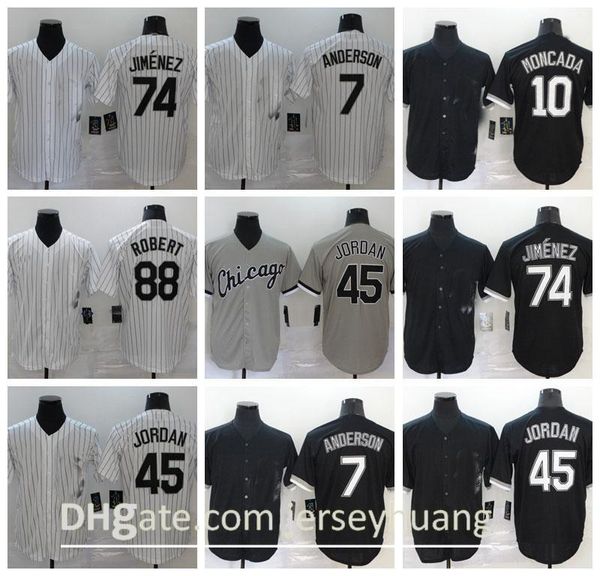 

chicagowhitebaseball jerseys 7 tim anderson jersey 10 yoan moncada 74 eloy jimenez 45 michael jd baseball 24 yasmani grandal size s-xxxxl, Blue;black