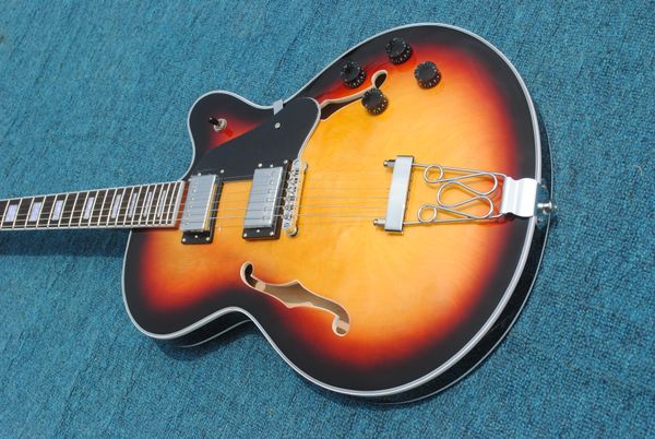 

electric guitar jazz guitar with tromolo hollow body guitar 6 strings
