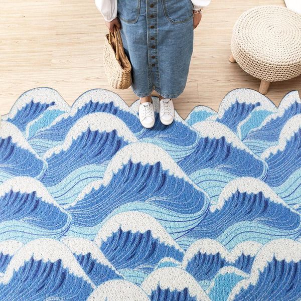 

custom home mats carpet beautiful scene entrance door mat kitchen bathroom hallway anti-slip carpets