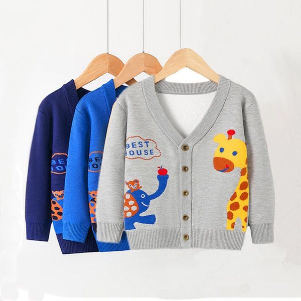 

jackets euerdodo children's jacket for girls clothes child coat boys sweaters cardigans cartoon 2021 spring autumn kids outerwear, Blue;gray