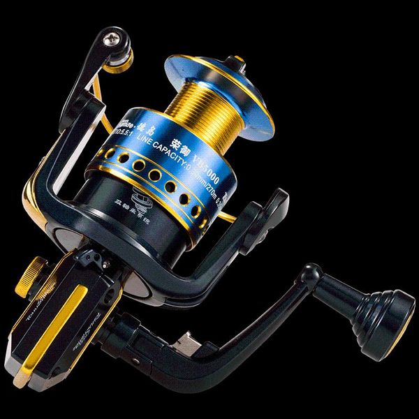 

spinning fishing reel 1000-7500s no gap metal spool wheels 8kg pike high speed rock wedkarstwo vessel fish tools baitcasting reels