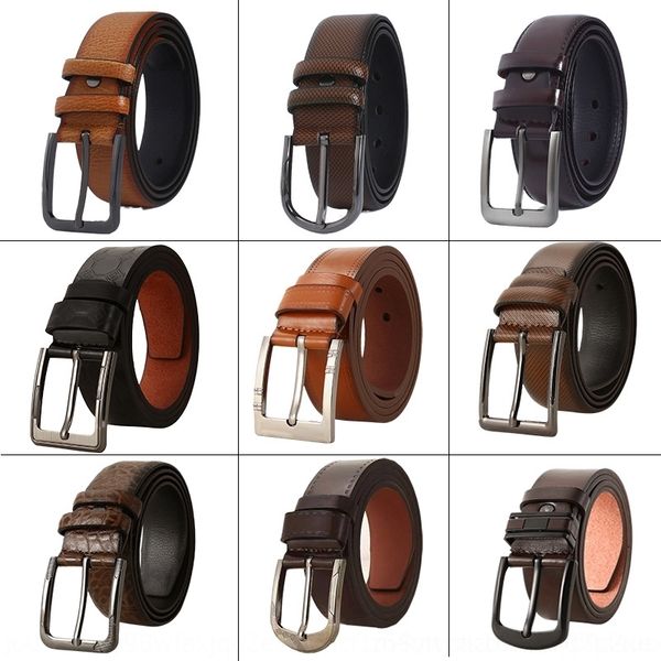 

p9r men's alloy pu casual versatile night market men's jeans pinalloy pinpu belts jeans casual versatile pinbelt night market, Black;brown