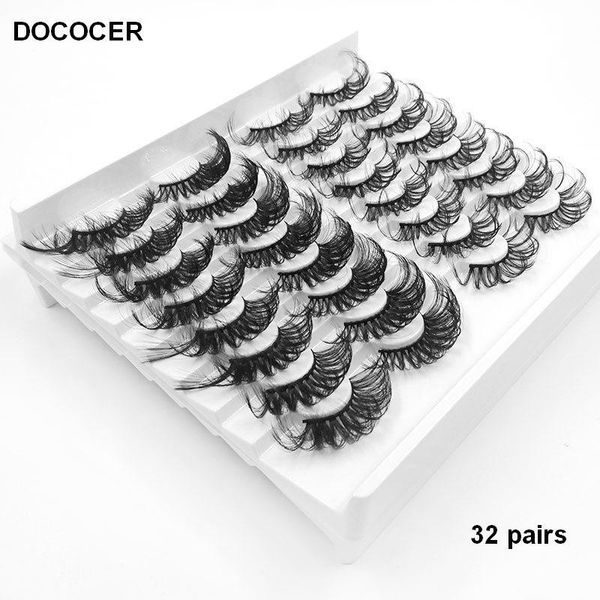 

pair/ pack fluffy lashes 25mm 3d mink long thick natural false eyelashes wholesale vendors makeup eyelashe