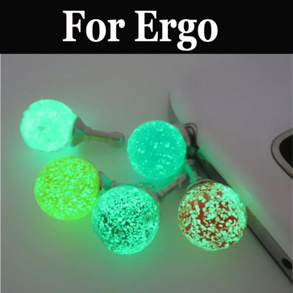 

cell phone anti-dust gadgets night light earphone dust plug ball headphone pearl ser for ergo f500 a502 aurum f501 magic f502 platinum m