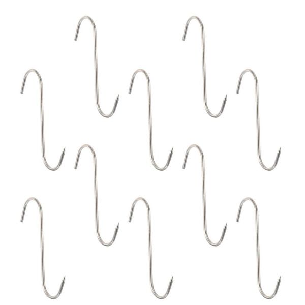 

hooks & rails 10pcs poultry butcher stainless steel shaped