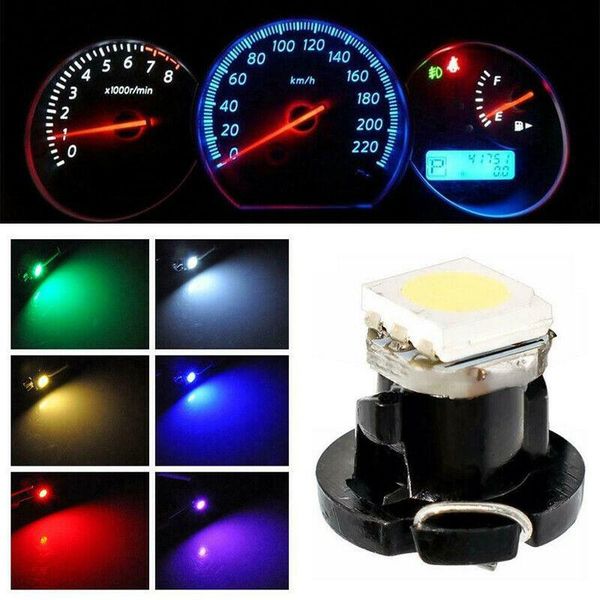 

emergency lights neo t4.2 led bulb light t4 wedge 1smd blue gauge instrument