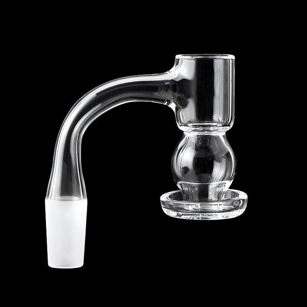 Volles Schweißrauchen Schrägkante Terp Slurper Quartz Banger mit Kugelschaufel 45*90 Schlürkernägel für Glaswasserbongs Dab Rigs Rohre