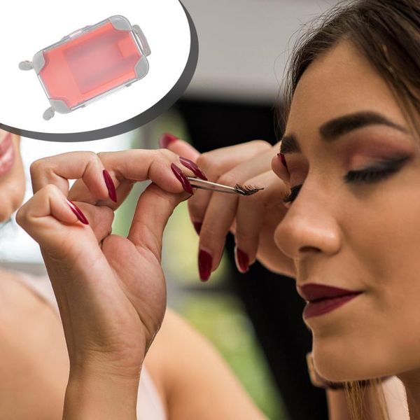 

false eyelashes 1pc luggage cases shape box eyelash organizer case creative