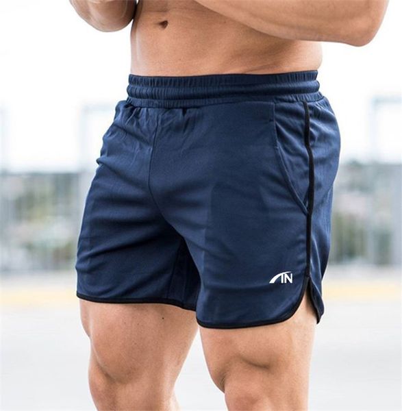 

daily breathable fitness shorts pure color sports knickers stretch soft jogging pants mens outdoor wears, Brown;gray