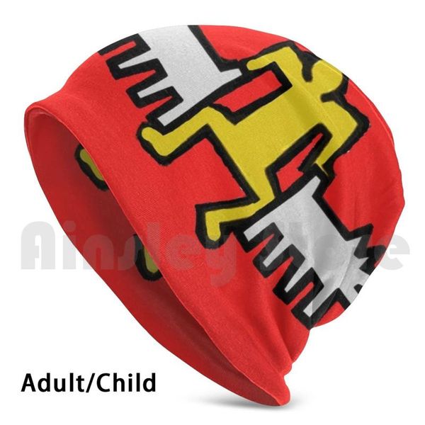 

beanies knit hat hip hop keith dance carton lover dancers dogs