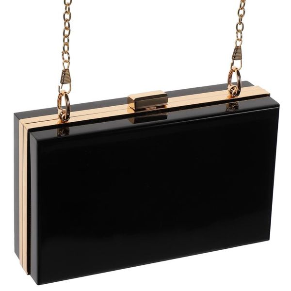 

1pc evening bag acrylic party storage lady phone chain clutch bags
