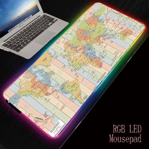

mouse pads & wrist rests mairuige gaming rgb pad gamer computer mousepad backlit mause large for desk keyboard led mice mat