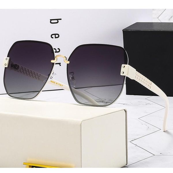 

sunglasses celebrities white women 2021 fashion oversized square polarzied driving glasses luxury ladies elegant shades oculos, White;black