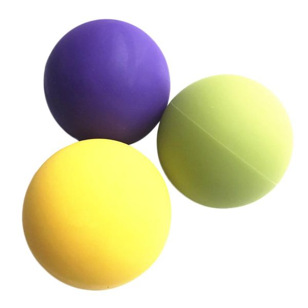 

fitness balls yoga ball massage silicone hard self therapy workout myofascial trigger point body pain release muscle knots